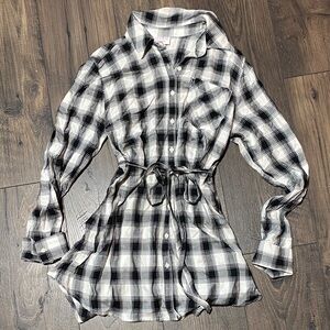 Isabel Maternity by Ingrid & Isabel Plaid Shirt Dress